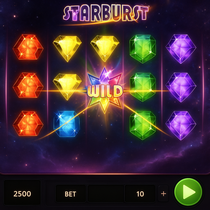 LunuBet - Starburst Slot Game - Online Casino