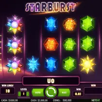 LunuBet - Starburst Slot Game by NetEnt